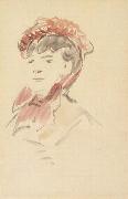 Edouard Manet, Femme au chapeau rouge (mk40)